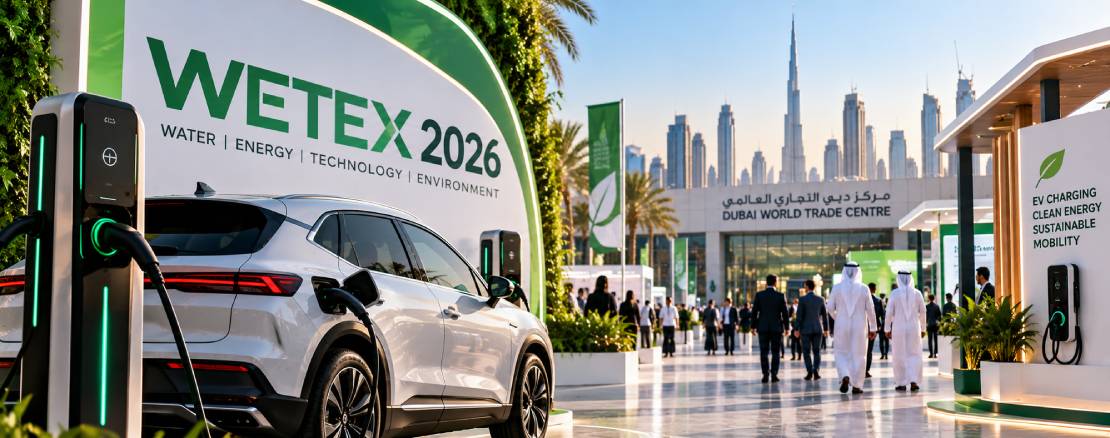 WETEX 2026 Green Mobility Zone: What It Signals for Home and Business EV Charging in Dubai