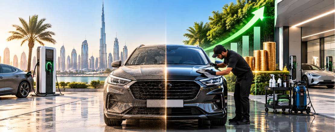 Destination EV Charging in Dubai for Malls, Gyms & Retail