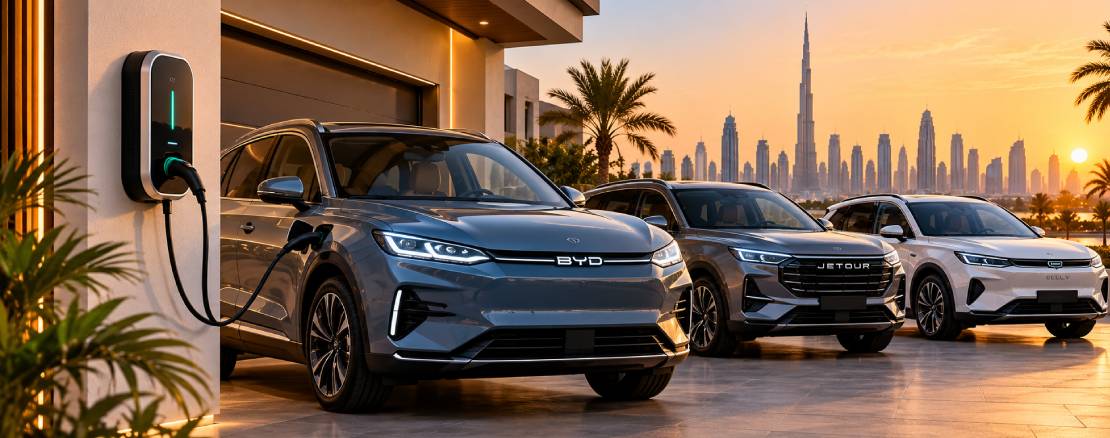 Charging a BYD, Jetour, Geely or Other Chinese EV or Plug-In Hybrid at Home in Dubai: Charger Sizing Guide